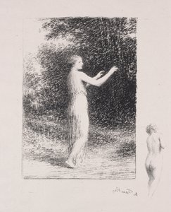 اليد السفلى. بواسطة Ignace Henri Jean Fantin Latour