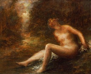 والصيادة بواسطة Ignace Henri Jean Fantin Latour