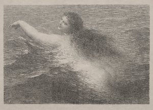 عبقرية الماء ، 1896. بواسطة Ignace Henri Jean Fantin Latour