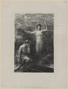 إلى فيكتور هوغو ، 1889. بواسطة Ignace Henri Jean Fantin Latour