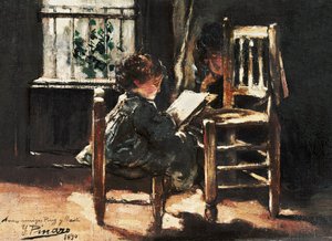 ابني يرسم