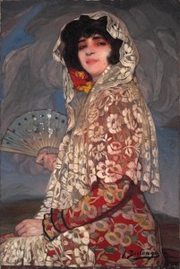 ابن عم المبيضات ، 1918 بواسطة Ignacio Zuloaga y Zabaleta
