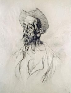 دون كيشوت - إ. زولواغا - رسم 1927 بواسطة Ignacio Zuloaga y Zabaleta