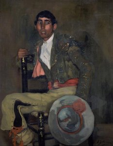 EL PICADOR - XX CENTURY - OLEO - TELA - 137X115 سم بواسطة Ignacio Zuloaga y Zabaleta