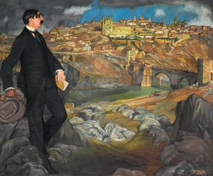 صورة لموريس باريز ، 1913. بواسطة Ignacio Zuloaga y Zabaleta