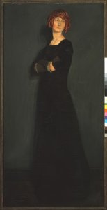 صورة مدام مالينوفسكا بواسطة Ignacio Zuloaga y Zabaleta
