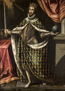 الملك فرديناند القديس بقلم ريس ، اغناطيوس دي (1612-1661) ، ج. 1655-1665. زيت على قماش بواسطة إجناسيو دي ريس