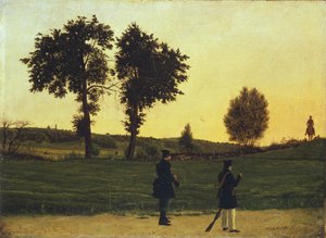 هانتسمن ، 1839 بواسطة إغناتي ستيبانوفيتش ششروفسكي