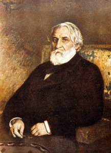 صورة إيفان سيرجيفيتش تورجينيف (1818-1883) (زيت على قماش) بواسطة ايليا افيموفيتش ريبين