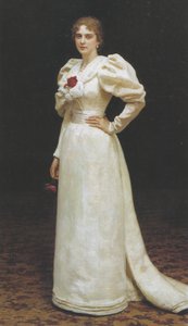 صورة ليودميلا بتروفنا ستينهيل ، 1895 بواسطة ايليا افيموفيتش ريبين