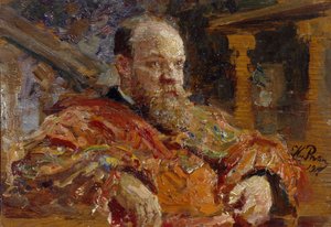 صورة بافيل فيكتوروفيتش ديلاروف 1851-1913 ، 1910 بواسطة ايليا افيموفيتش ريبين