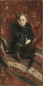 صورة يوري ريبين ، ابن الفنانين ، 1882 بواسطة ايليا افيموفيتش ريبين