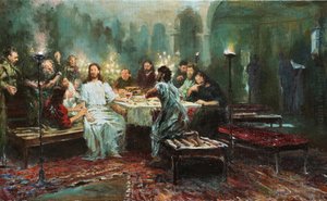 The Last Supper par Repin ، إيليا يفيموفيتش (1844-1930) بواسطة ايليا افيموفيتش ريبين