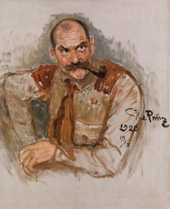 صورة للفنان أكسيلي جالن كاليلا 1865-1931 ، 1920. بواسطة ايليا افيموفيتش ريبين