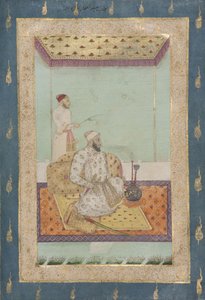 عبد الغفار خان بهادور ، 1680 م (مرحاض غير شفاف وذهب على ورق) بواسطة المدرسة الهندية