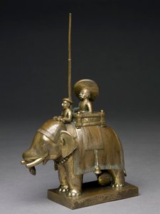 ضابط يركب فيل 1795 (نحاسي)