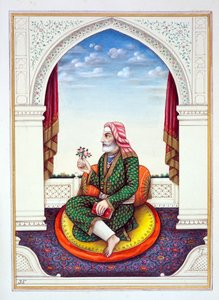 Dewan Sawan Mal (Multanwala) ، من مملكة البنجاب ، حكامها ورؤساءها ، المجلد الثاني ، مجلد من 30 دراسة مائية بالألوان المائية لفنان هندي غير معروف ، c.1840 (مرحاض على ورق) بواسطة المدرسة الهندية