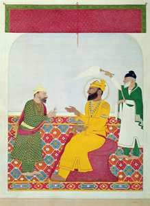 جورو جوفيند سينغ (1666–1708) 1815–25 بواسطة المدرسة الهندية
