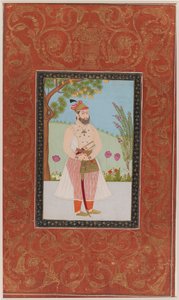 إيراج خان ، 1875-1900 (مرحاض غير شفاف وذهب على ورق) بواسطة المدرسة الهندية