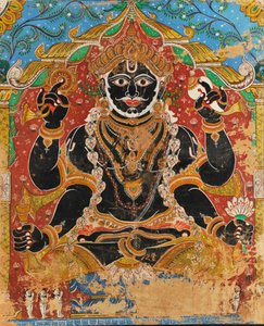 Jagannath (لوحة جدارية) بواسطة المدرسة الهندية