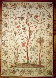 Palampore أو غطاء من ساحل Coromandel ، c.1770 (chintz) بواسطة المدرسة الهندية