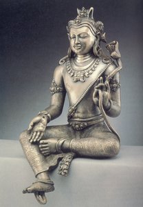 مانجوسري (فضية) بواسطة المدرسة الاندونيسية
