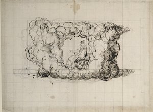 Theatre drawing بواسطة إنيجو جونز