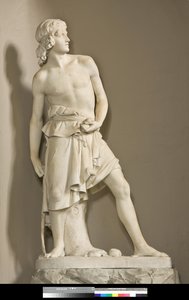 ديفيد مع الرافعة ، 1858 بواسطة Innocenzo Fraccaroli