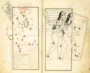 كوكبة الجوزاء من كتاب النجوم الثابتة للصوفي