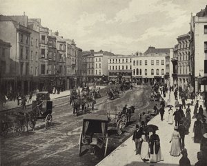 شارع باتريك ، مدينة كورك (صورة b / w) بواسطة مصور ايرلندي