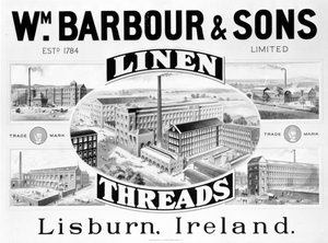 إعلان Wm. Barbour und Sons (litho)