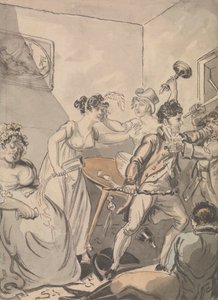 رحلة طيران بواسطة Isaac Cruikshank