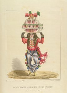 Jaw-Bone ، أو House John-Canoe ، اللوحة 3 من "Sketches of Character ..." ، 1838