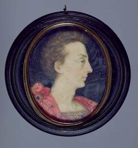 هنري ، أمير ويلز (1594-1612) c.1610 (مرحاض على الرق) بواسطة إسحاق أوليفر