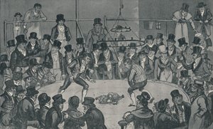 في قمرة القيادة الملكية ، 1821 ، 1920. الفنانون: إسحاق روبرت كروكشانك ، جورج كروكشانك. بواسطة إسحاق وروبرت وجورج كروكشانك