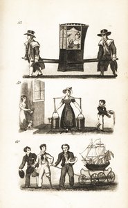 كرسي السيدان ، و Milkmaid والبحارة والسفينة