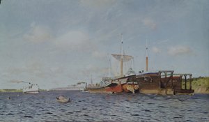 الرياح العذبة. الفولجا ، 1895 بواسطة إسحاق إيليتش ليفيتان