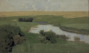 نهر إسترا الصغير ، 1885-1886 بواسطة إسحاق إيليتش ليفيتان