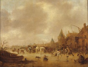 المتزلجون ، 1644