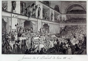 الثورة الفرنسية: يوم التمرد الشعبي ضد الجوع في البراري الأول من السنة الثالثة (20/05/1795): غزا السكان الاتفاقية وقتلوا النائب جان برتراند فيرود (1759-1795) ، الذي كان مسؤولاً عن الإمداد من باريس ، الذي مقابل بواسطة إيزيدور ستانيسلاس هيلمان