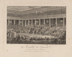 ليلة 4 أغسطس 1789 في الجمعية الوطنية ، 1790