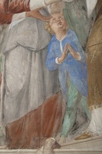 طفل ، تفاصيل من تقديم المسيح في الهيكل ، 1623-1634 بواسطة إيسيدورو بيانكي