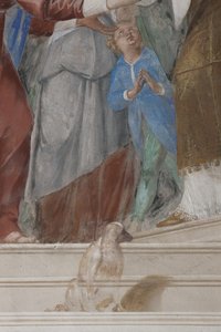 طفل ، تفاصيل من تقديم المسيح في الهيكل ، 1623-1634 بواسطة إيسيدورو بيانكي