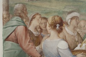 تفاصيل من تقديم يسوع في الهيكل ، 1623-1634 بواسطة إيسيدورو بيانكي