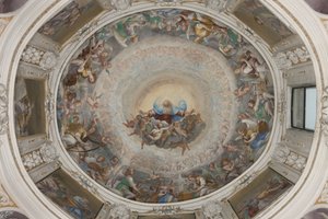 الجنة مع الأب الأبدي ، حوالي 1623 - 34 (في الهواء الطلق) (تفاصيل 3496185) بواسطة إيسيدورو بيانكي