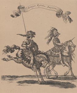 Armiger ، Ephebus ، Americani ، من دورات Testes et de Bagues Faittes par Roy et Pa ...، 1662-70
