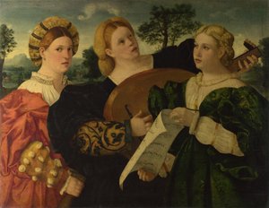 حفلة موسيقية ، ج. 1525 بواسطة سيد إيطالي