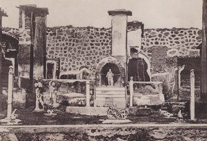 كاسا دي ماركو لوكريتيوس ، منزل ماركوس لوكريتيوس (صورة b / w) بواسطة مصور إيطالي