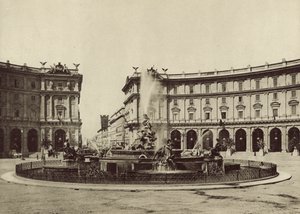 Exedra أو ساحة Termini بواسطة مصور إيطالي