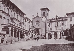إيطاليا: Montcalieri (b / w photo) بواسطة مصور إيطالي